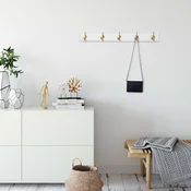 Hanah Home Zidna drvena kuka, Bela