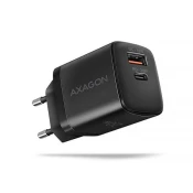 Axagon ACU-PQ20 wall charger QC3.0/AFC/FCP+ PD type-C 20 W - schwarz - USB Typ C Mobilni telefon, Pametni telefon, Pametni sat,