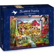 Bluebird puzzle 1000 pcs Magic Farm Painting 70029