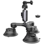 Action camera mount PGYTECH three-arm Suction Cup
