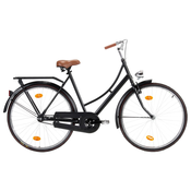 vidaXL Ženski nizozemski bicikl s kotacem od 28 inca i okvirom 57 cm