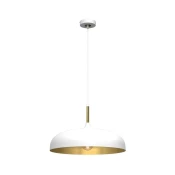 Brilagi - Luster na sajli ABRAHAM 1xE27/60W/230V, precnik 45 cm, bela