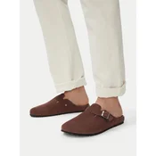 Natikači Guess Jeans EO-KANSAS-02 125AM Temno rjava