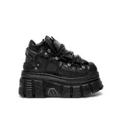 NEW ROCK Superge M-106-S29 Črna