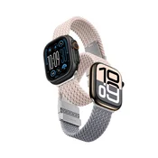 Set 2x AmazingThing Blend Band za Apple Watch 45/46/49mm - Roza/Siva