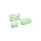 Komplet posod za shranjevanje s pokrovi Lekue 0,2/0,5/1 L 3-pack