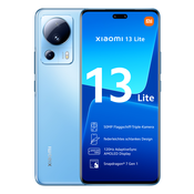 XIAOMI pametni telefon 13 Lite 8GB/128GB, Lite Blue