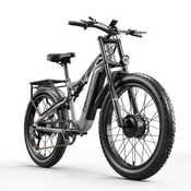 Shengmilo Električno kolo za odrasle, 48 V 17,5 Ah Fat Tire Ebike motor Bafang 2000 W 50 km/h električna kolesa 7 prestav, električno gorsko kolo, (21166529)