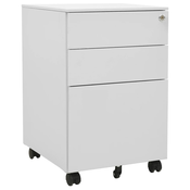 Mobilni ormaric za spise svjetlosivi 39 x 45 x 60 cm celicni