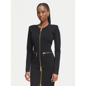 Elisabetta Franchi Suknjič MK-68B-66E2-V590 Črna Slim Fit