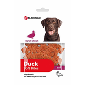 Flamingo priboljški za psa cubes račje kocke 85 - Brez sladkorja - Mehki mesni priboljški - Flamingo