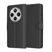 Etui Techsuit Leather Folio za Xiaomi Redmi 14C/Poco C75 - črn