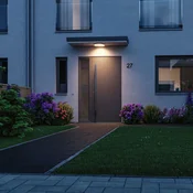 Paulmann Circula LED-zunanja svetilka ZigBee, bela - Sodobni - Plastika