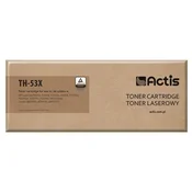 Zdrušljiv toner Actis TH-53X za HP/Canon, Standard, 7000 strani, črn