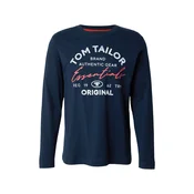 TOM TAILOR Majica modra/bela