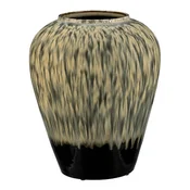 Autronic Keramična vaza keramična vaza - okrogla, 33 cm, siva (VZ9213-M)