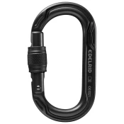 EDELRID Oval Power 2500 Screw karabin, noč ()