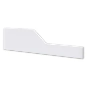 Lettino Barijera za krevetac 120x60cm, Bela