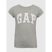Gray girly T-shirt with GAP logo