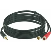 Klotz Y-Kabel Ministereoklinke - 2x Cinch 1m