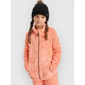 Roxy Igloo Kids Sweater coral chic big flower emb