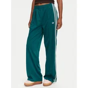 adidas Spodnji del trenirke Firebird Loose Tracksuit KS4672 Turkizna Loose Fit