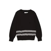 Calvin Klein Jeans Pulover pegasto siva / črna