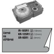 Casio XR 18 SR1 (srebrno črn tisk)