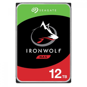 Seagate NAS 12TB 7200 trdi disk SATA 3, 256MB IronWolf