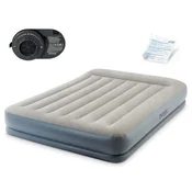 Northix Napihljiva vzmetnica 203x152x30 cm z vgrajeno električno črpalko INTEX 64118