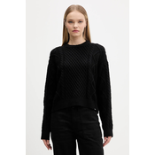 Pulover z dodatkom volne Guess Jeans