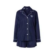 Lauren Ralph Lauren Kratke hlače za spanje mornarska/bela