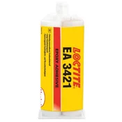 Loctite EA 3421 50 ml 1:1 dvokomponentno epoksidno lepilo, prozorno jantarne barve, visoka trdnost in odpornost na vlago, počasno strjevanje, univerzalno, za kovino, keramiko, les in trde plastike