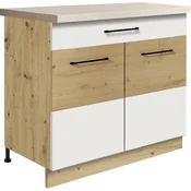 Spodnja dvovratna omarica Infinity Inf 7D 90 - bela