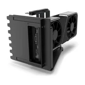 Vertical GPU Mounting Kit (AB-RH175-B1) crni
