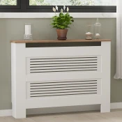 Hanah Home Maska za radijator Termora, 112x82x30 cm, Bela