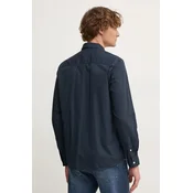 Bombažna srajca Pepe Jeans MANLEY moška, mornarsko modra barva, PM308728