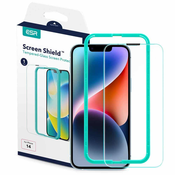 ESR KALJENO STEKLO ZAŠČITA ZA IPHONE 13 / 13 PRO / 14 CLEAR