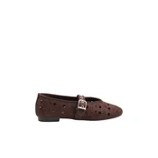 Trendyol Shoes Ženske baletanke Takss25Be00037, Braon