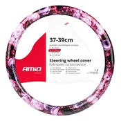 slomart Prevleka za volan AMiO M, 37-39cm, usnjena, modra