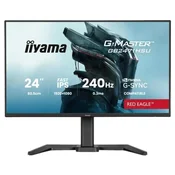 iiyama G-Master Red Eagle GB2471HSU-B1 monitor 23,8 fhd ips 0,3 ms 240 Hz G-Sync HDR10 črne barve