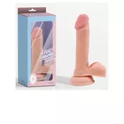 Dildo Undressed Debater, 19.2cm, Boja kože