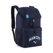 PUMA Manchester City ftblCulture 24L Backpack, Football, Navy/Tropical Blue, OSFA