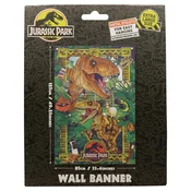 Stenski transparent Fanattik Jurassic Park - 125 × 85 cm