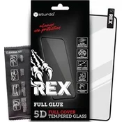 Sturdo Rex kaljeno steklo Samsung Galaxy A54, celotno - črno