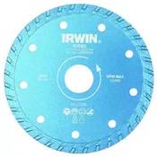 Dijamantska ploca za secenje cigli, keramike TURBO 230mm/22.22 IRWIN