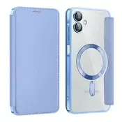 Etui SmartMag Book z Magsafe tehnologijo in RFID denarnico za Samsung Galaxy A06 - light blue