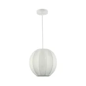 Luster na sajli DANA 1xE27/15W/230V, precnik 25 cm, bela