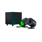 Razer Nommo V2 Lautsprechersystem – 2.1 Lautsprechersystem mit Razer Chroma Beleuchtung