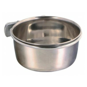 Trixie Stainless Steel Bowl With Holder For Screw Fixing